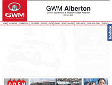 Tablet Screenshot of gwmalberton.co.za